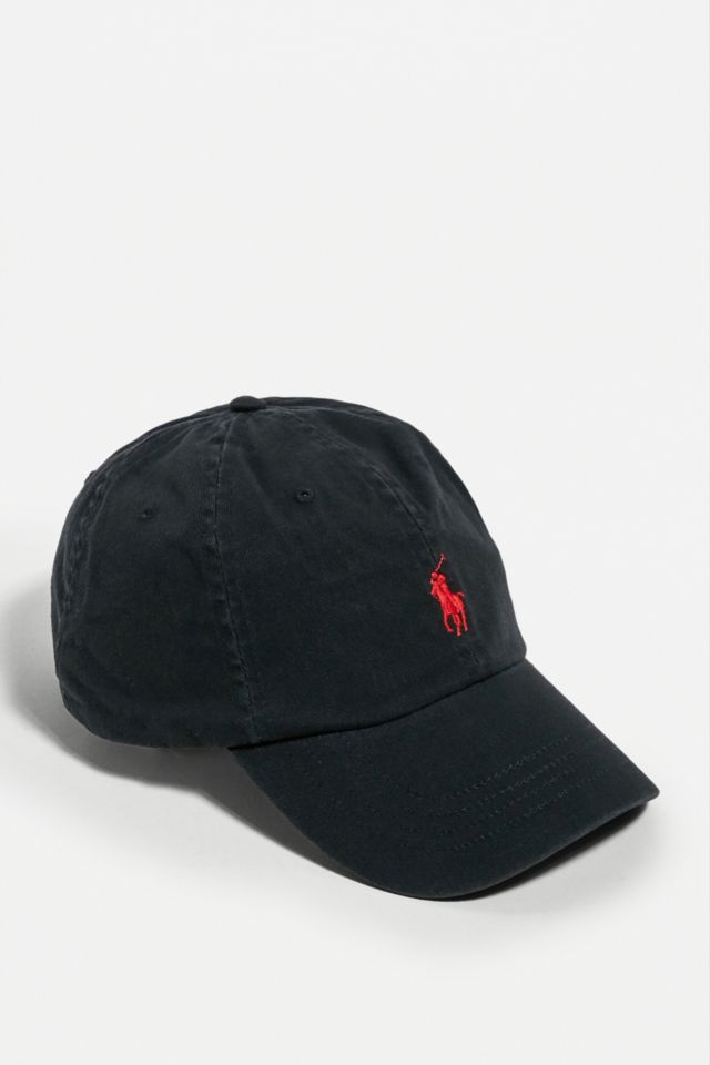 Polo Ralph Lauren Black Cotton Cap 