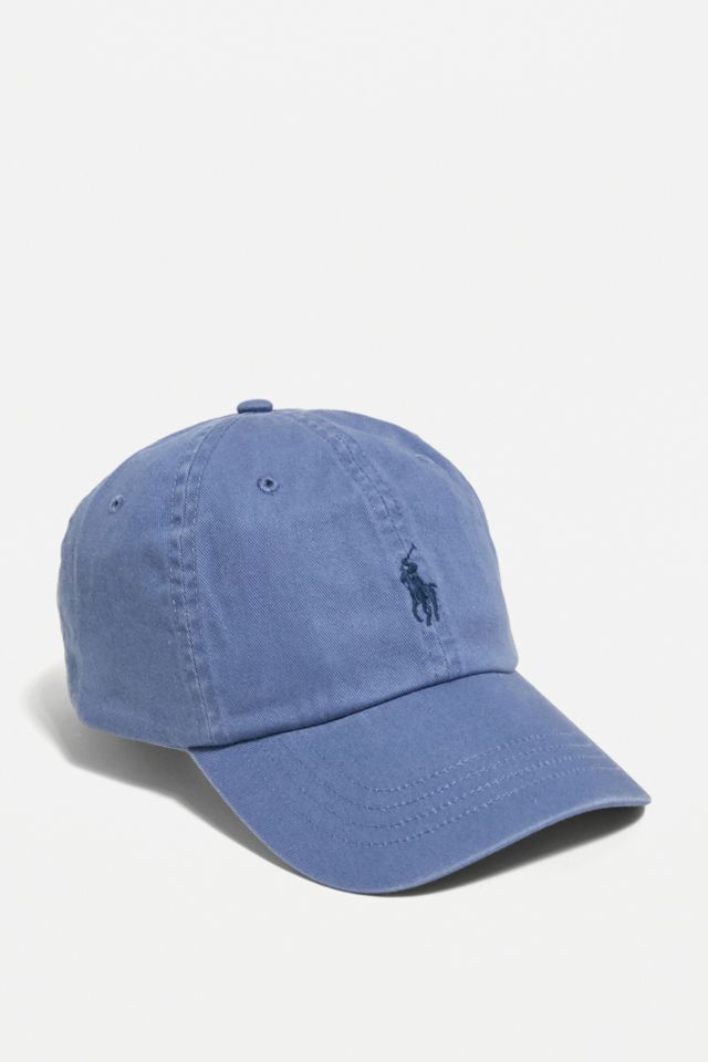 Polo Ralph Lauren Blue Cotton Cap Urban Outfitters Uk