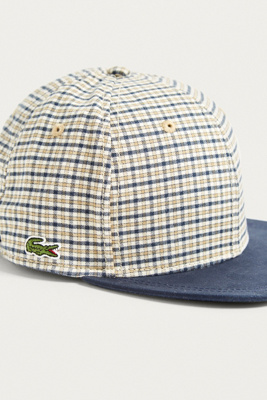 casquette lacoste a carreaux