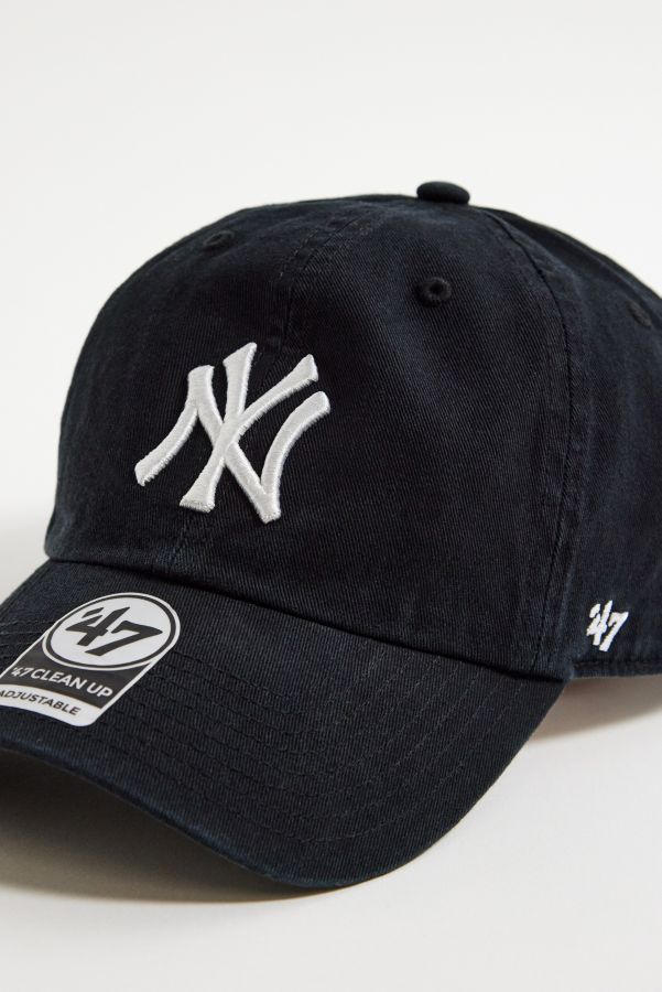 Vista diapositiva: 2: Cappellino da Baseball NY Yankees Nero '47 Brand