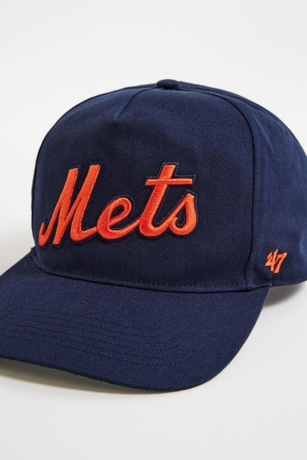 Slide View: 3: Casquette de baseball 47 Brand UO Exclusive Mets Hitch bleu marine