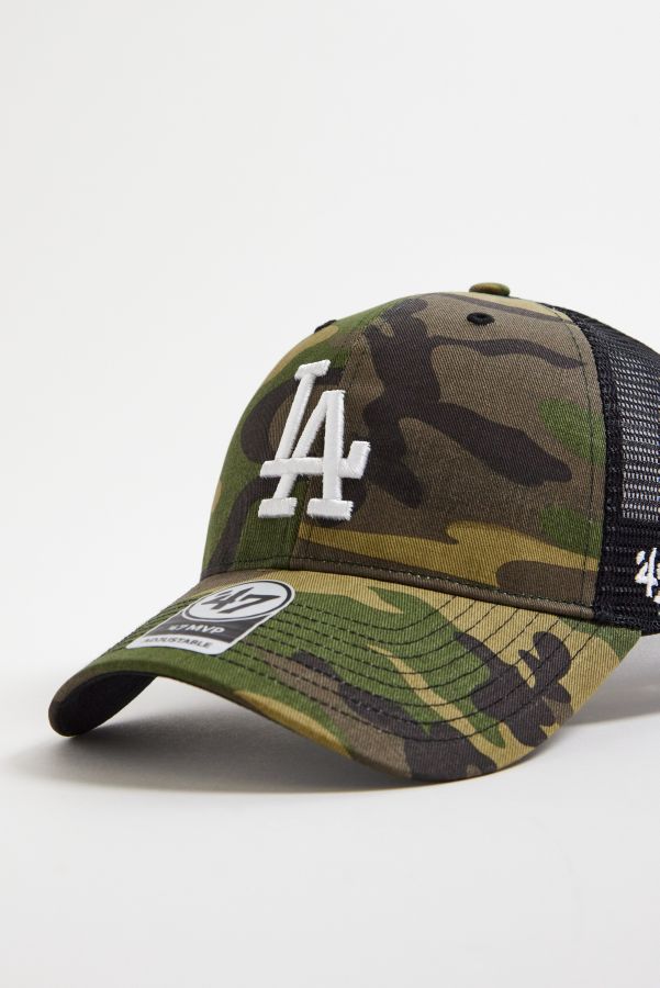 Vista diapositiva: 2: Cappellino LA Dodgers Camo Clean Up di '47 Brand