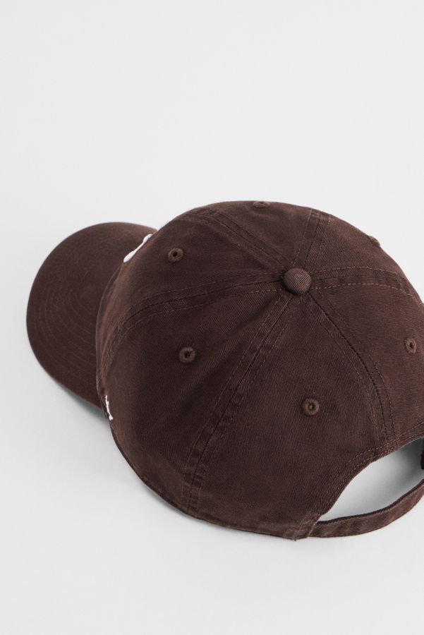 Slide View: 3: Casquette de baseball '47 Brand Brown NY Yankees Clean Up