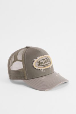 Casquette de camionneur kaki Von Dutch