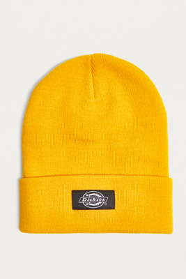 dickies yellow beanie