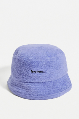 fleece bucket hat