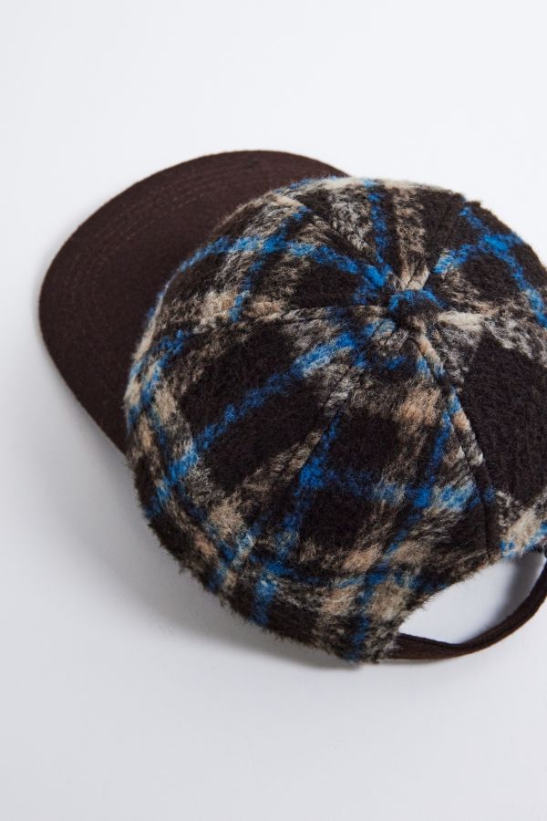 Slide View: 4: Loom Check Wool Cap