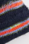 Thumbnail View 4: iets frans... Orange Stripe Eyelash Knit Beanie