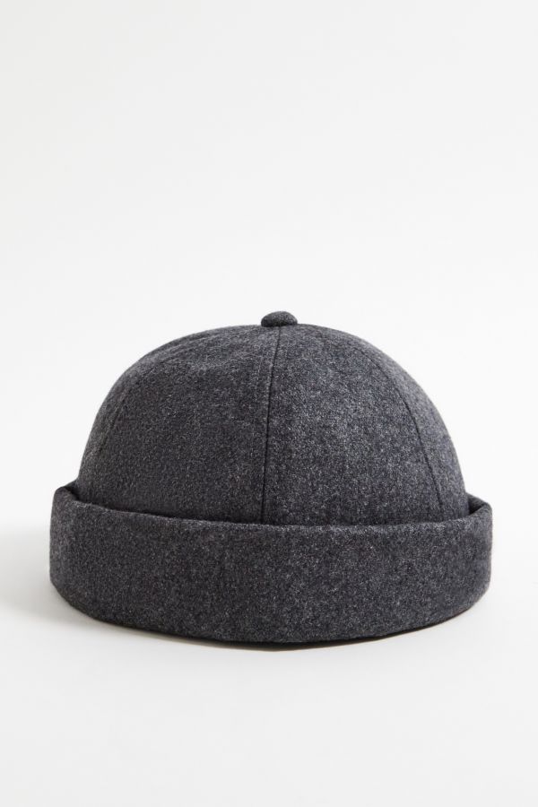 Slide View: 1: Casquette Docker Gris Loom