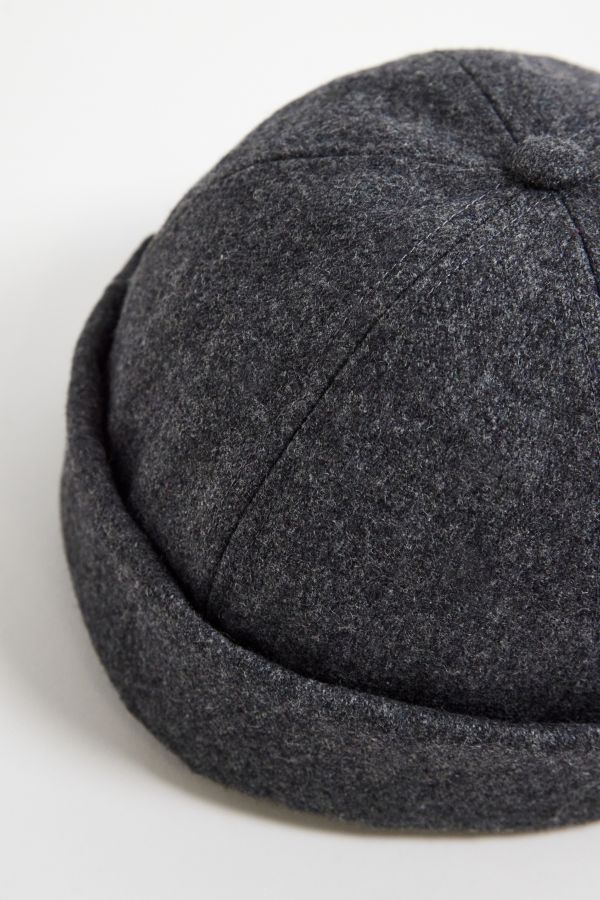 Slide View: 3: Casquette Docker Gris Loom