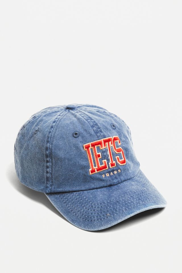 iets frans… Washed Navy Varsity Cap | Urban Outfitters UK