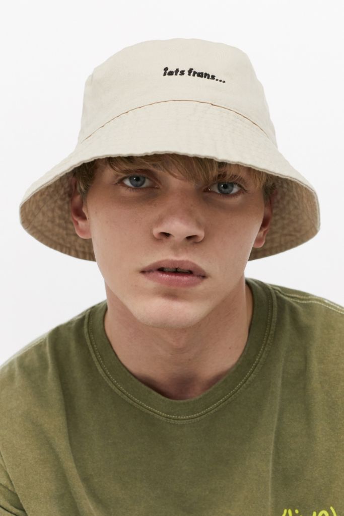 iets frans… Washed Ecru Bucket Hat | Urban Outfitters UK