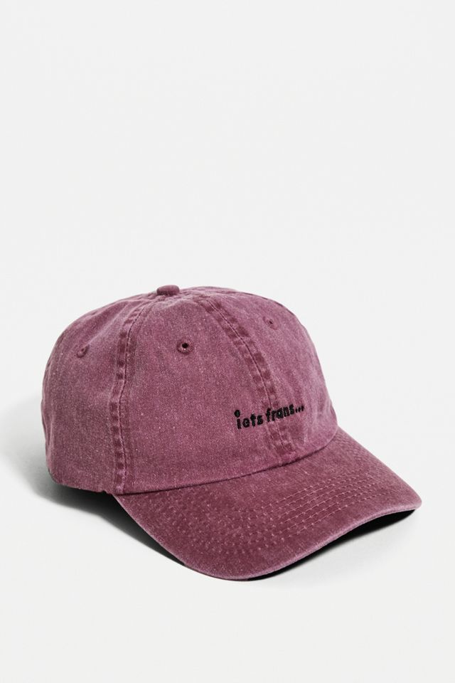 iets frans... – Cap in verwaschenem Burgunderrot | Urban Outfitters DE