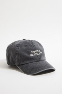 Gorra de béisbol UO Nightcap negra desgastada