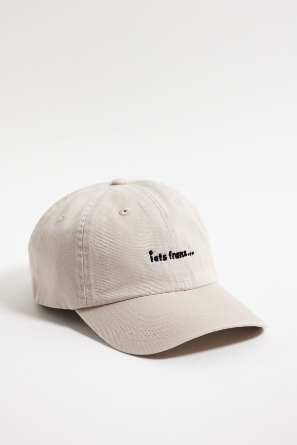 Slide View: 1: iets frans... Ecru Embroidered Cap