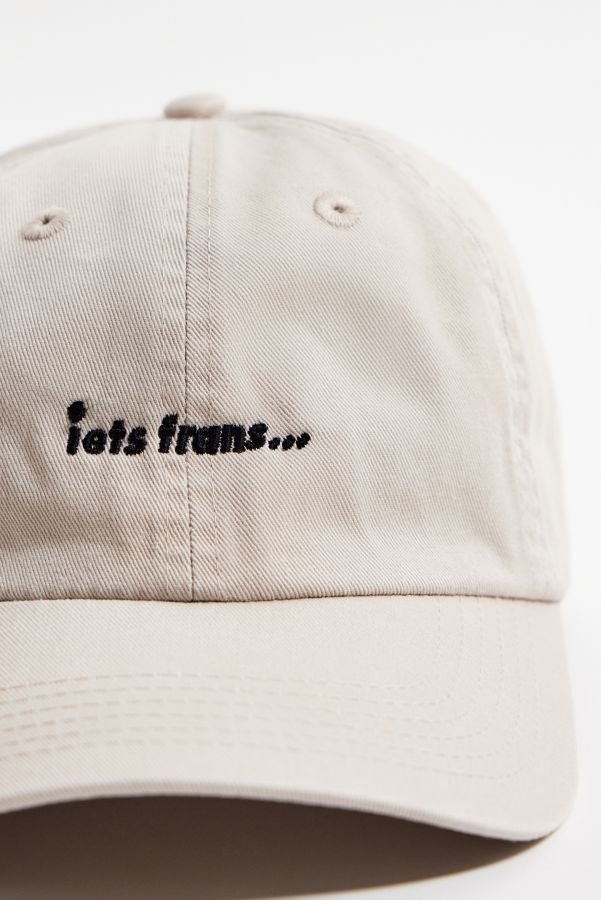 Slide View: 2: iets frans... Ecru Embroidered Cap