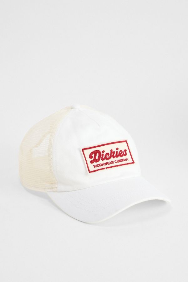 Slide View: 1: Dickies Weiße Lewistown Trucker Kappe