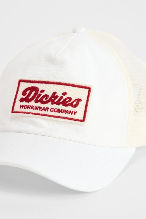 Slide View: 2: Dickies Weiße Lewistown Trucker Kappe