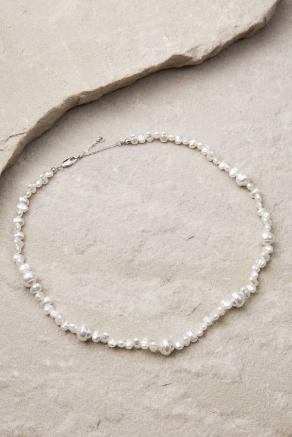 Slide View: 1: Silence + Noise Pearl Choker Necklace 