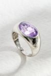 Thumbnail View 2: Silence + Noise Purple Gem Ring