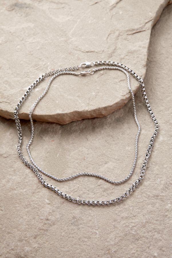 Slide View: 3: Silence + Noise Simple Chain Multi-Layer Necklaces