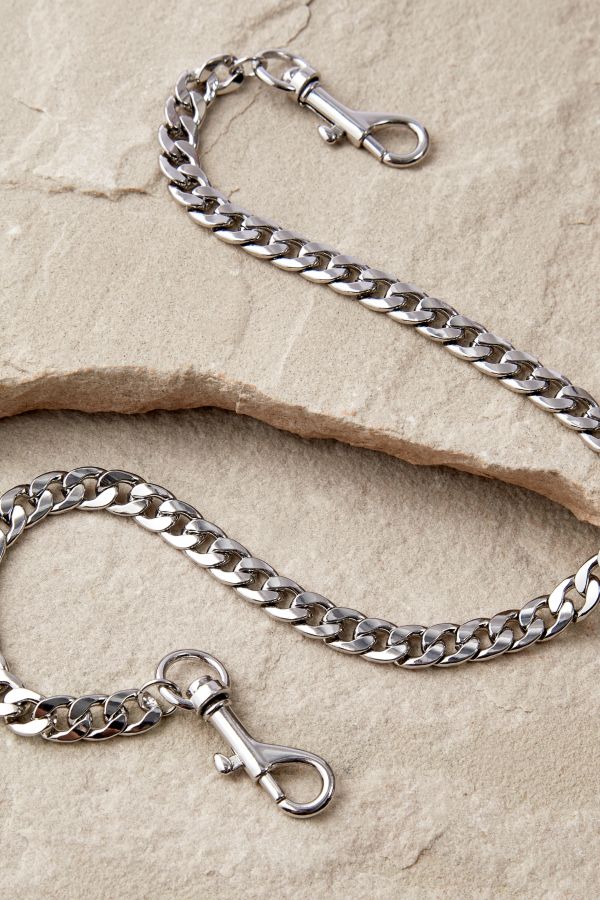 Slide View: 1: UO Silver Wallet Chain