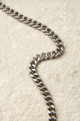 Silence + Noise Tarnished Tight Link Chain Necklace 