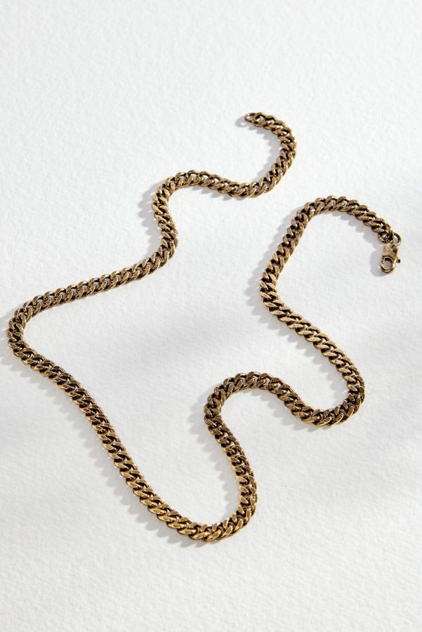 Slide View: 1: Silence + Noise Tarnished Chain Necklace