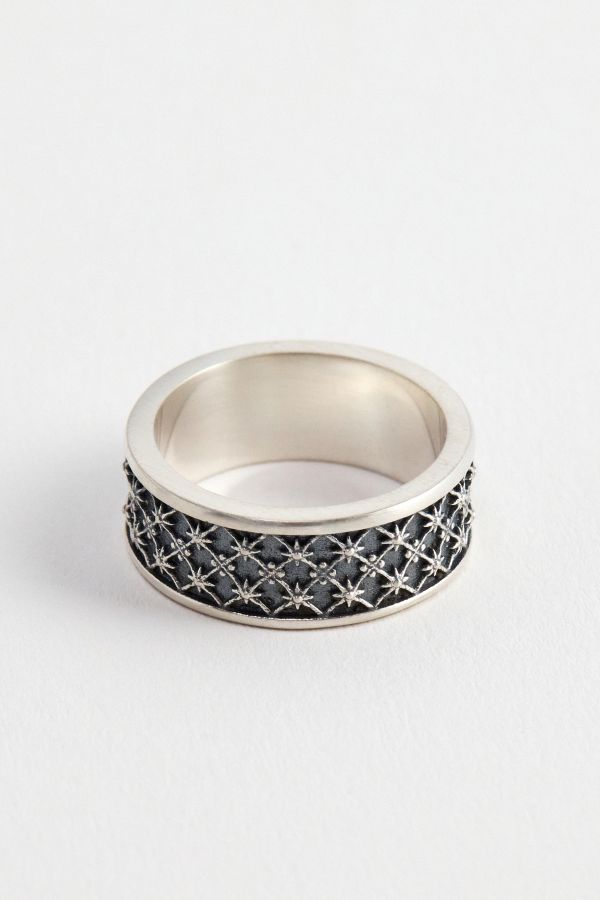 Slide View: 1: Bague Jacquard Serge DeNimes