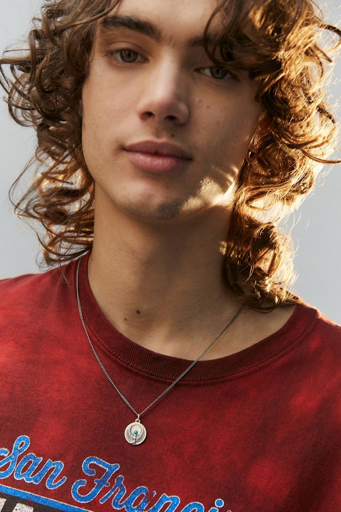 Serge DeNimes Unisex Silver Hathor Necklace Urban Outfitters UK