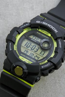 Casio G-Shock GBD800 Bluetooth Green Watch | Urban Outfitters UK