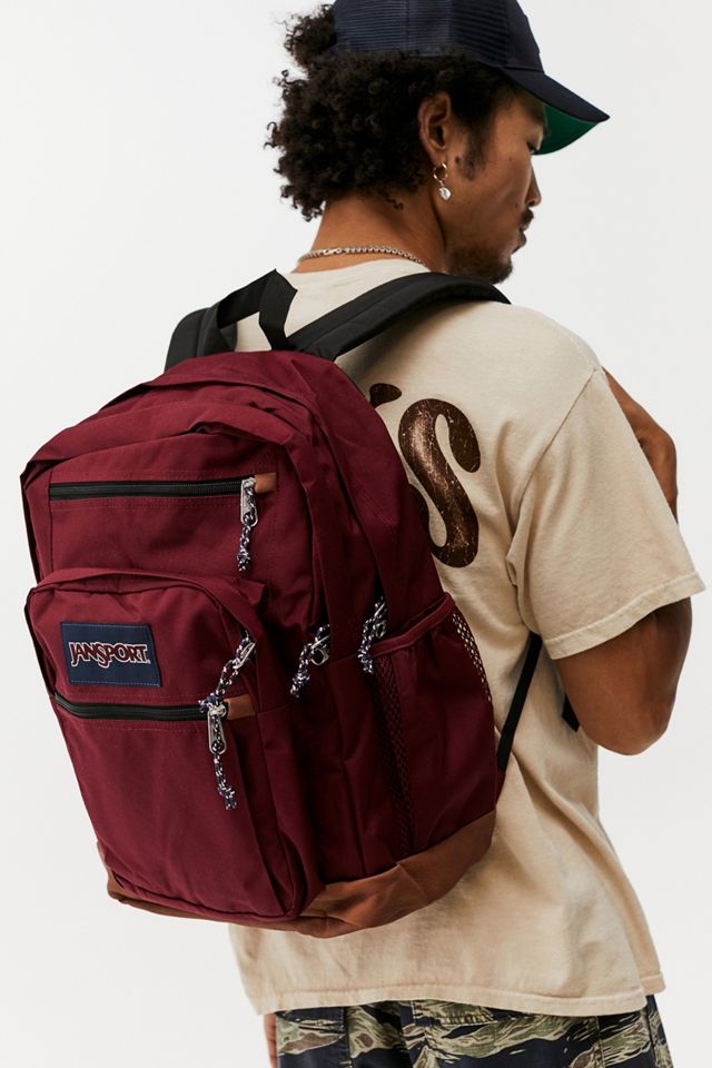 JanSport Burgundy Cool Student Backpack Urban Outfitters UK