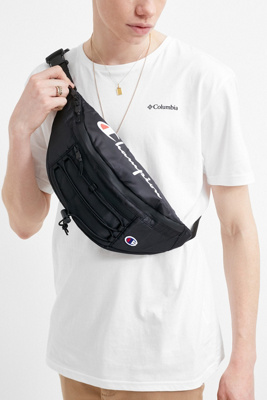 black champion bum bag