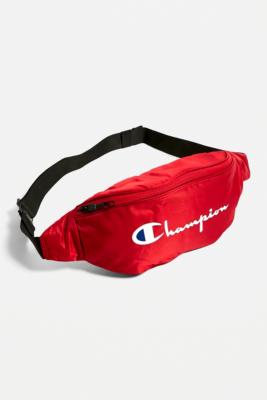 Champion Script Logo Red Bum Bag 