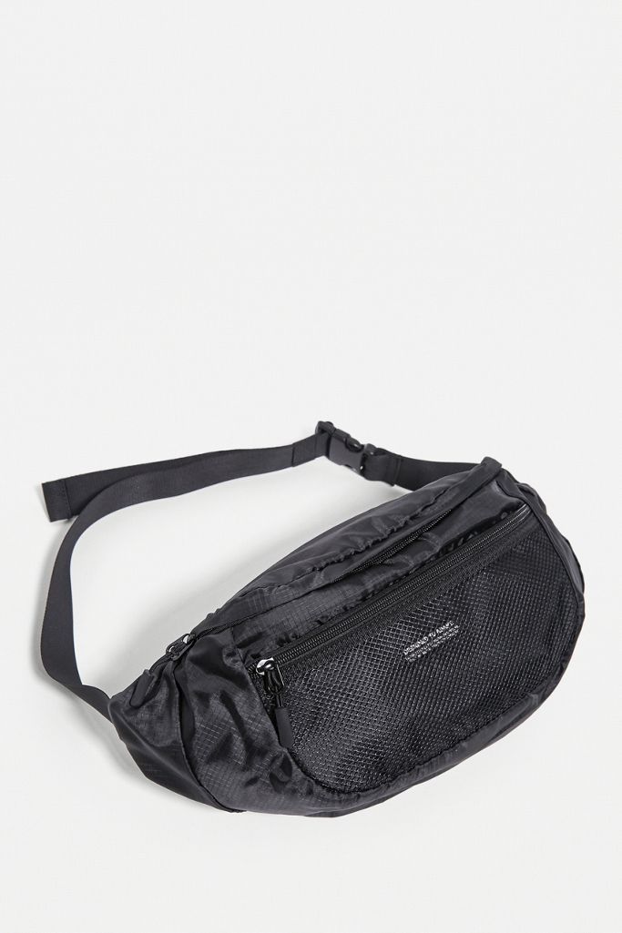 UO Black Mesh Crossbody Bum Bag Urban Outfitters UK