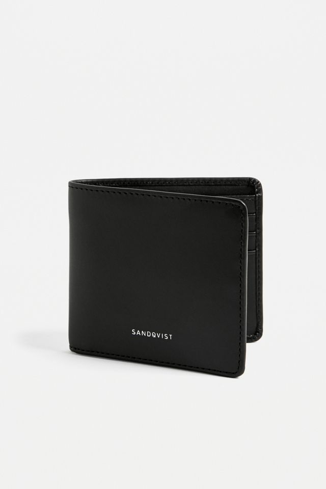 Sandqvist Manfred Black Wallet Urban Outfitters UK