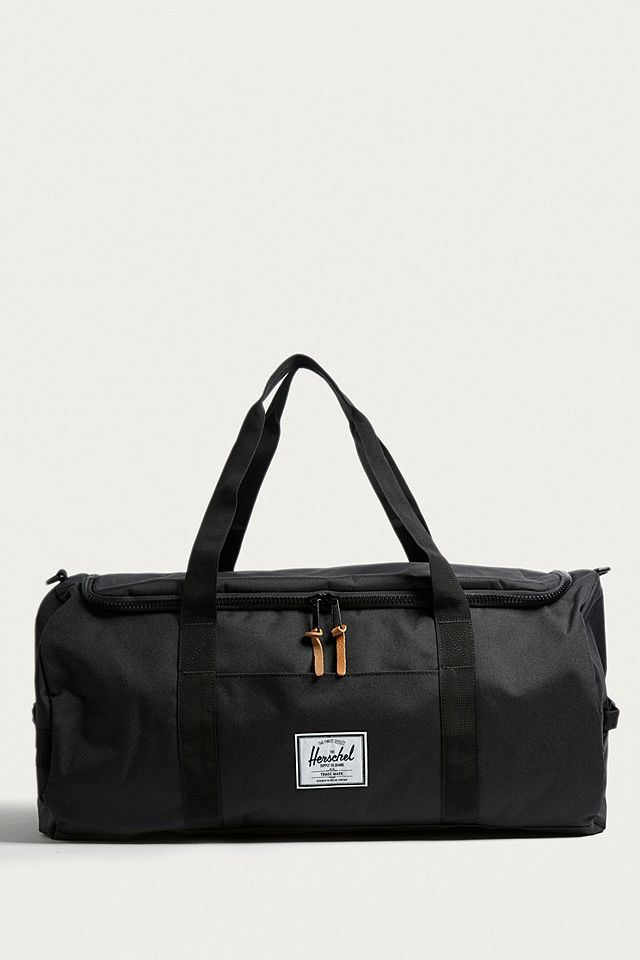 Herschel Supply Co. Sutton Black Holdall Bag | Urban Outfitters UK