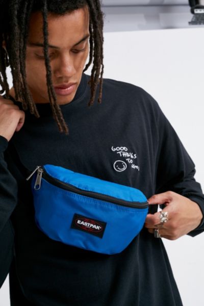 Eastpak Springer Blue Packable Bum Bag | Urban Outfitters UK