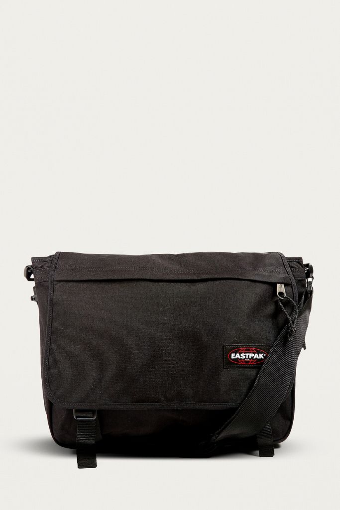Eastpak Delegate Black Messenger Bag Urban Outfitters UK