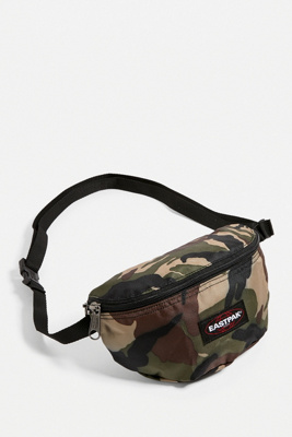 eastpak camo bum bag