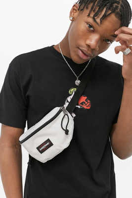 eastpak bum bag white