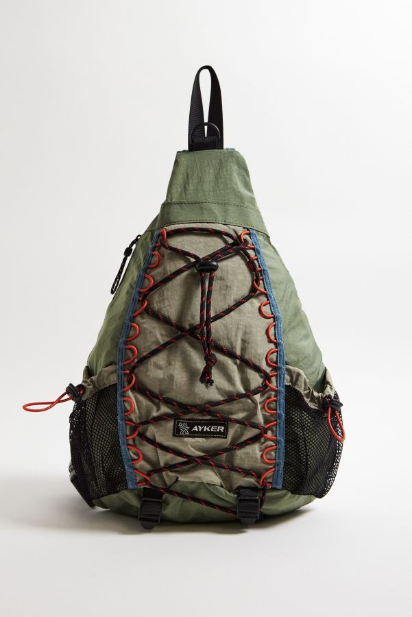 Slide View: 1: Ayker Bungee Single-Strap Backpack