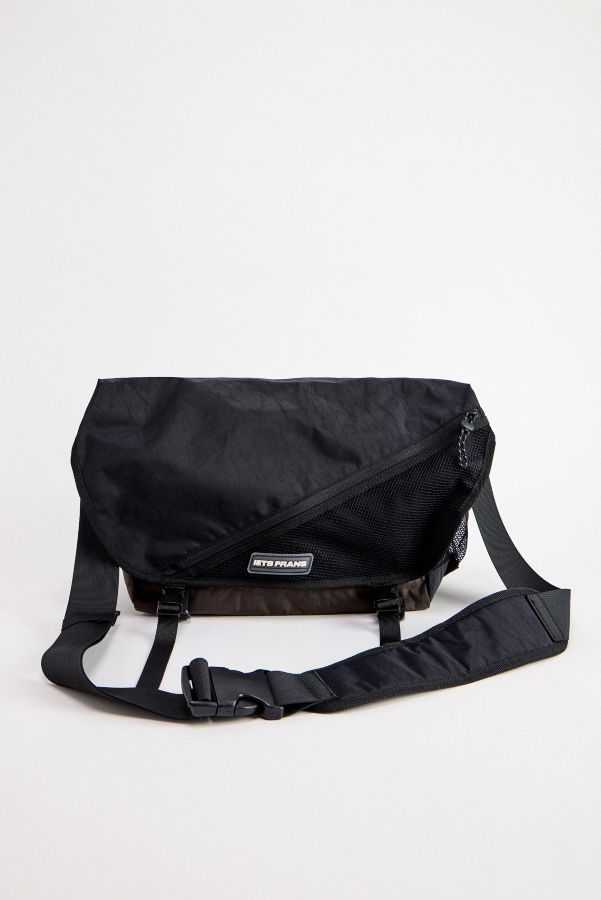 Slide View: 1: iets frans... Schwarze Sport-Kuriertasche