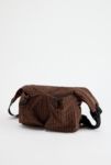 Thumbnail View 1: Ayker Brown Check Sling Crossbody Bag