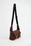 Thumbnail View 2: Ayker Brown Check Sling Crossbody Bag