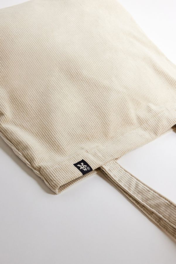 Slide View: 3: Ayker Ecru Corduroy Tote Bag