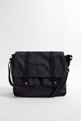 Bolso Mensajero Negro BDG