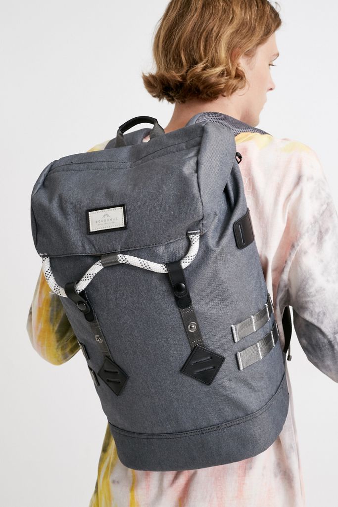 Doughnut Christopher Charcoal Backpack Urban Outfitters UK
