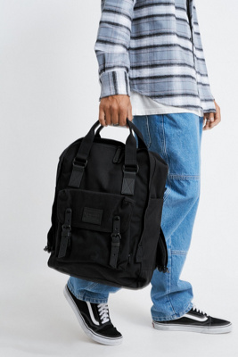 doughnut macaroon backpack all black