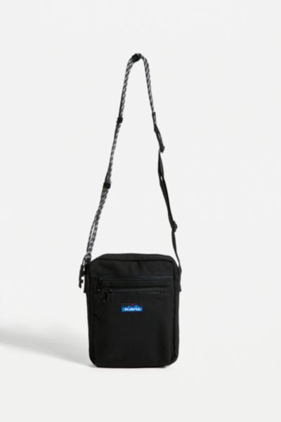 KAVU Zippit Black Bum Bag | Urban Outfitters UK